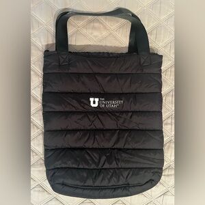University of Utah Quilted Puffer Tote - New
